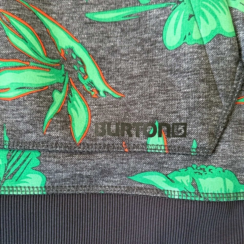 Burton LIMITED EDITION Green Leaf Life Hoodie, Men’s Large, NEW - Picture 2 of 9
